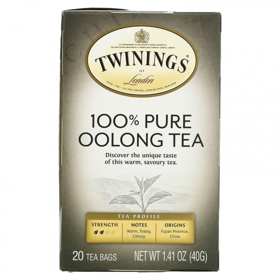 ���� ������ (Iherb) Twinings, Origins, ��������� ��� ����, 20 ������ ���������, 1,41 ����� (40 �), ������ �� 1120 ���