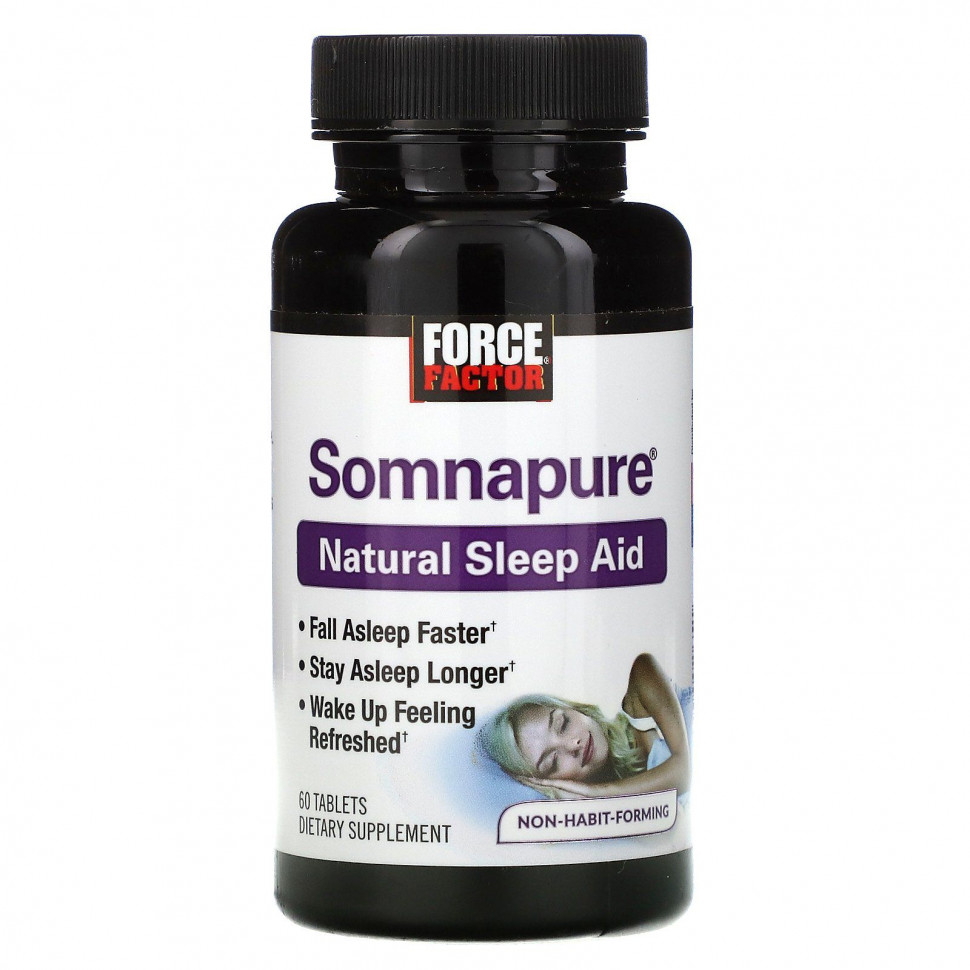   (Iherb) Force Factor, Somnapure,    , 60     -     , -, 