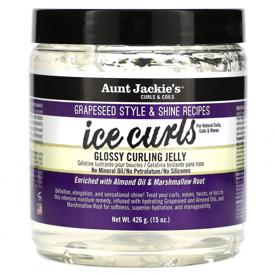   (Iherb) Aunt Jackie's Curls & Coils, Ice Curls,     , 426  (15 )    -     , -, 