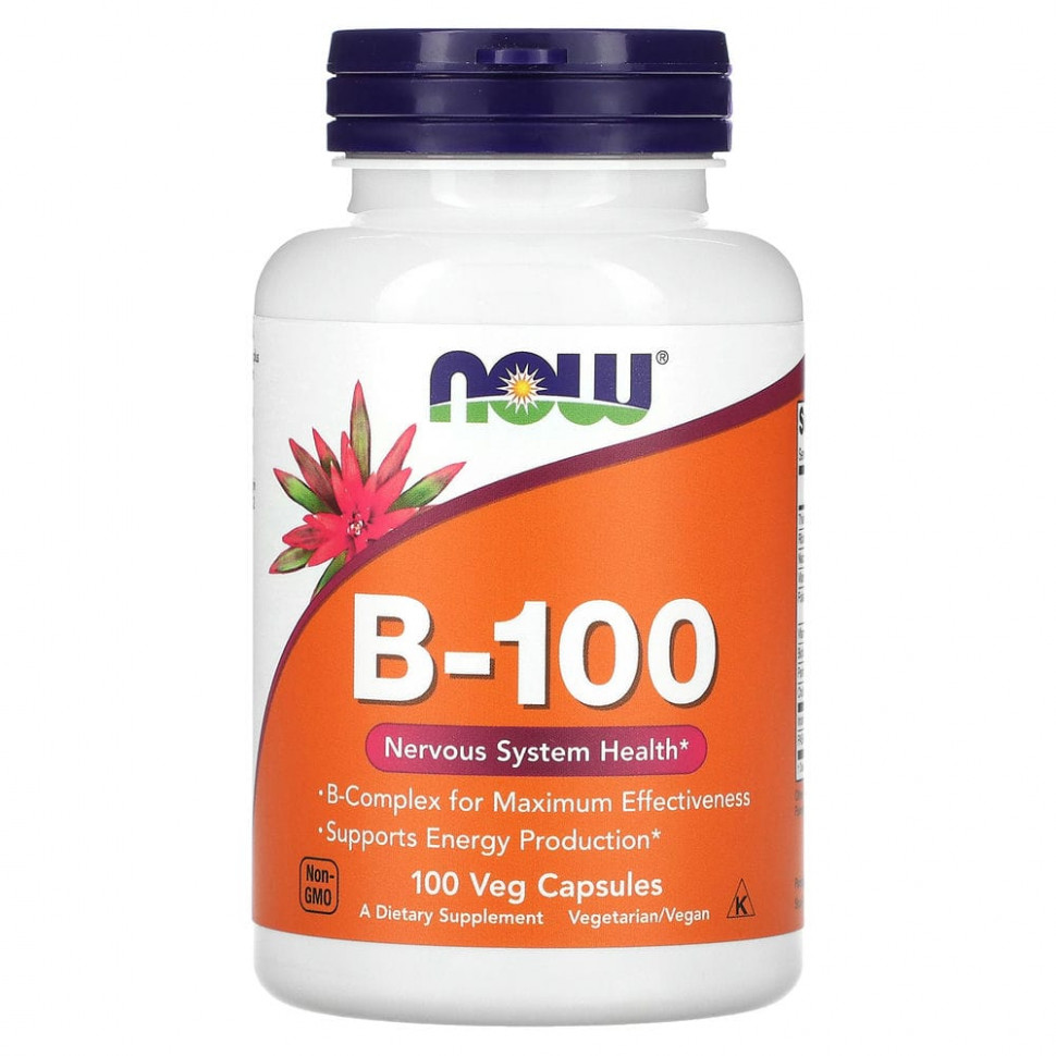 ���� ������ (Iherb) NOW Foods, B-100, 100 ������������ ������, ������ �� 3290 ���