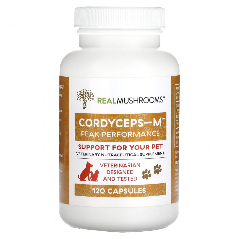   (Iherb) Real Mushrooms, Cordyceps-M,    , 120     -     , -, 