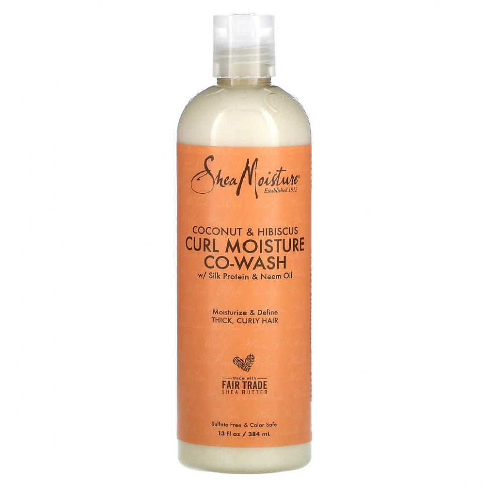   (Iherb) SheaMoisture,  Curl Moisture Co-Wash,   , 354  (12 . )    -     , -, 