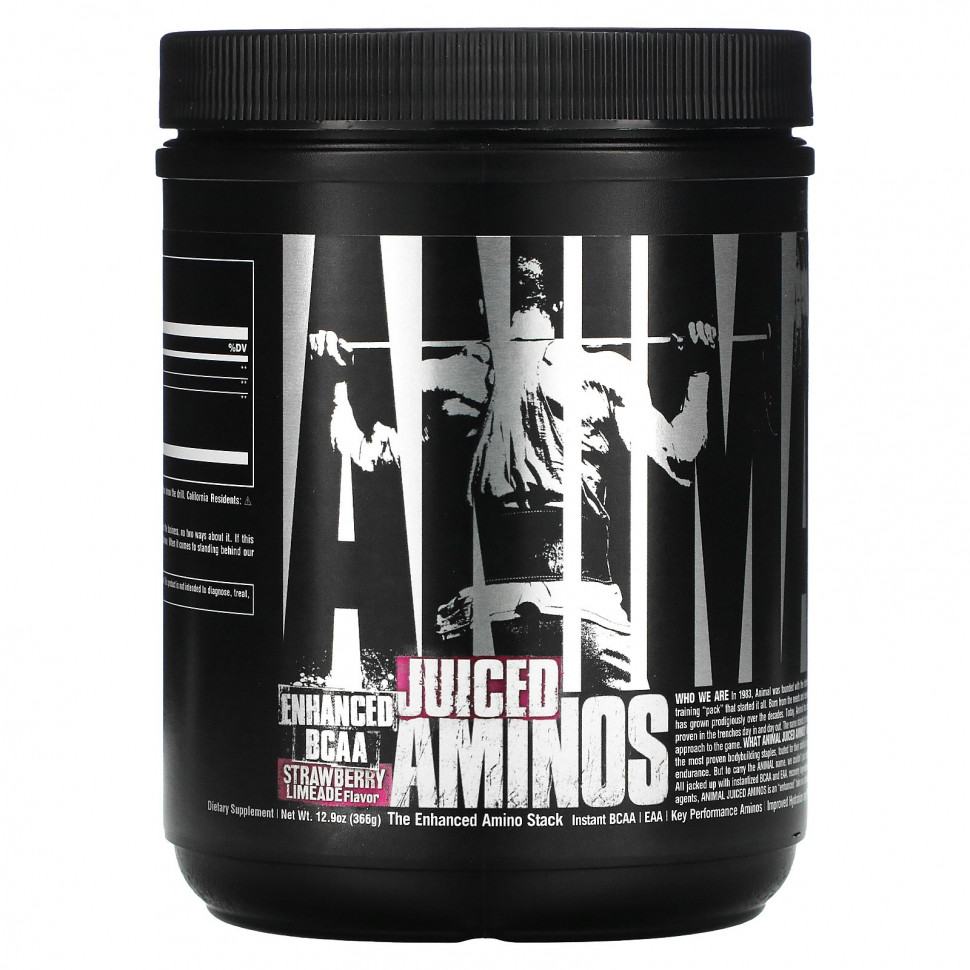   (Iherb) Universal Nutrition, Animal Juiced Aminos,  , 366  (12,9 )    -     , -, 