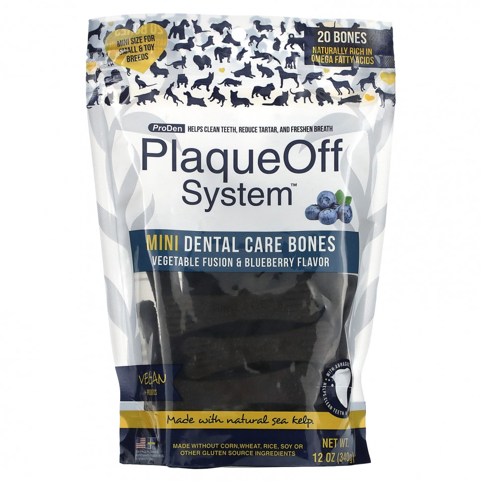 ���� ������ (Iherb) ProDen, PlaqueOff System, ����������������� ����-��������� ��� ����� �� ������, ��� ����� ������ � ���������� �����, ����� ������ � ��������, 20 ������, 340 � (12 �����), ������ �� 3090 ���