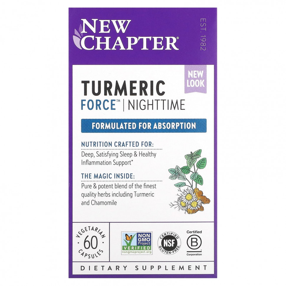   (Iherb) New Chapter, Turmeric Force,    , 60      -     , -, 