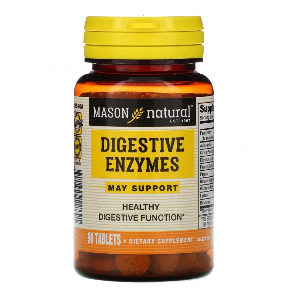 ���� ������ (Iherb) Mason Natural, ��������������� ��������, 90 ��������, ������ �� 1880 ���