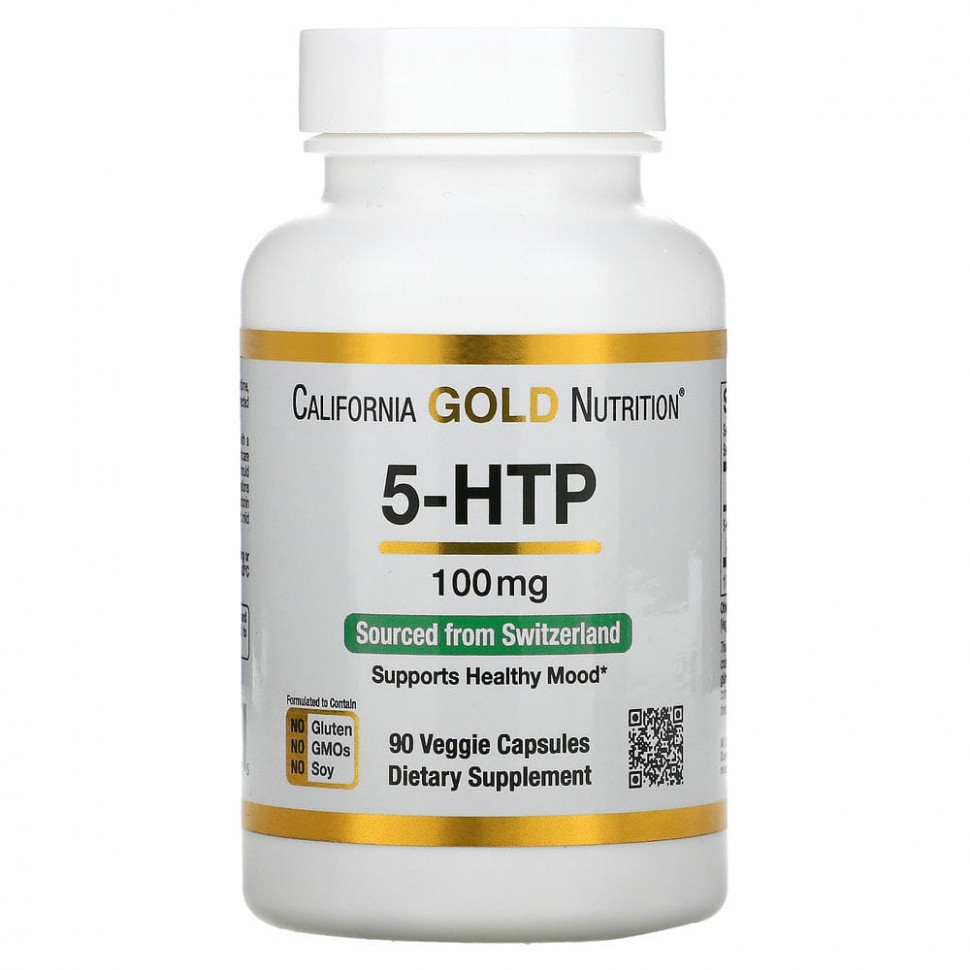 ���� ������ (Iherb) California Gold Nutrition, 5-�����������������, ��������� �������� ����������, �������� ����� ��������� ������������� �� ���������, 100 ��, 90 �������������� ������, ������ �� 3540 ���