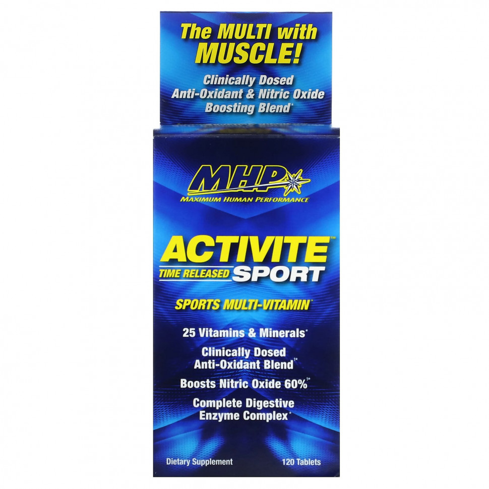   (Iherb) MHP, Activite Sport, ,  , 120     -     , -, 