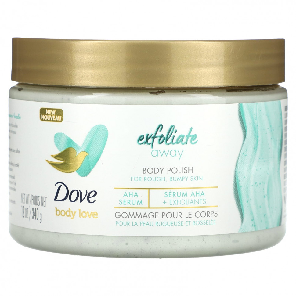 ���� ������ (Iherb) Dove, Body Love, �������������� ��� ��� ����, 340 � (12 �����), ������ �� 2580 ���