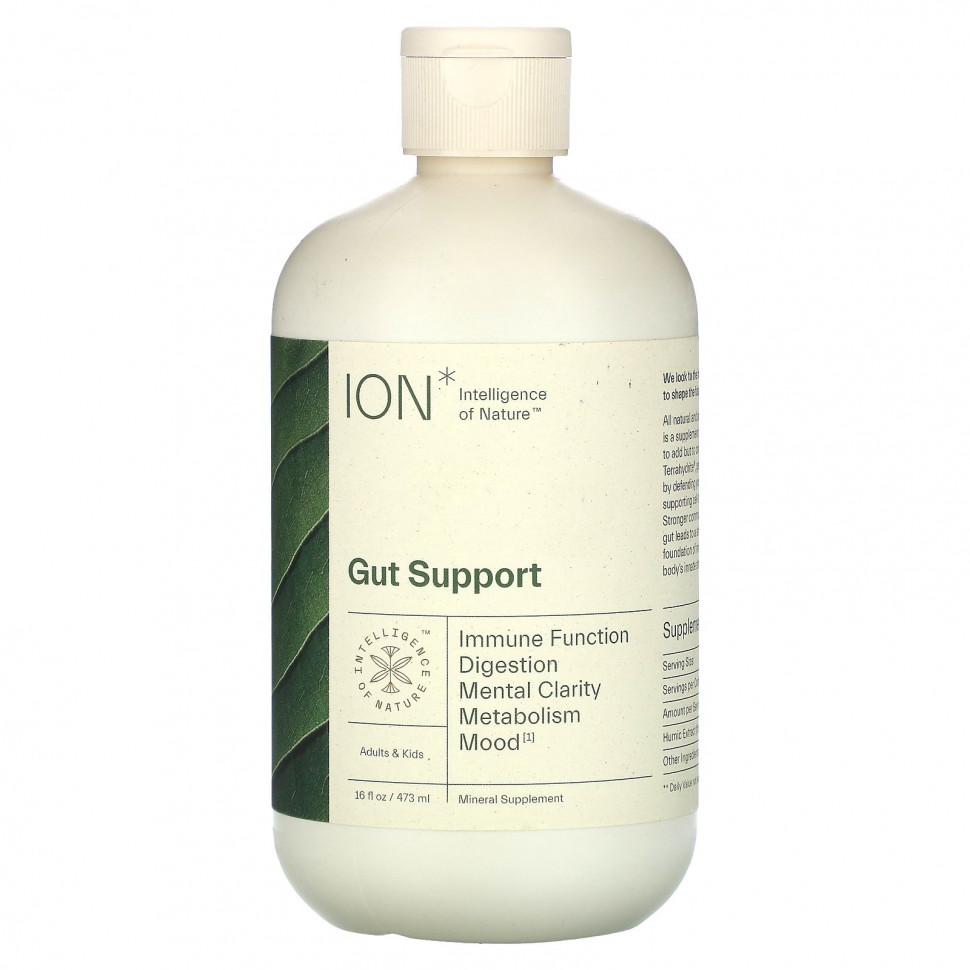 ���� ������ (Iherb) ION Biome, Gut Health, Mineral Supplement, 16 fl oz (473 ml), ������ �� 10260 ���