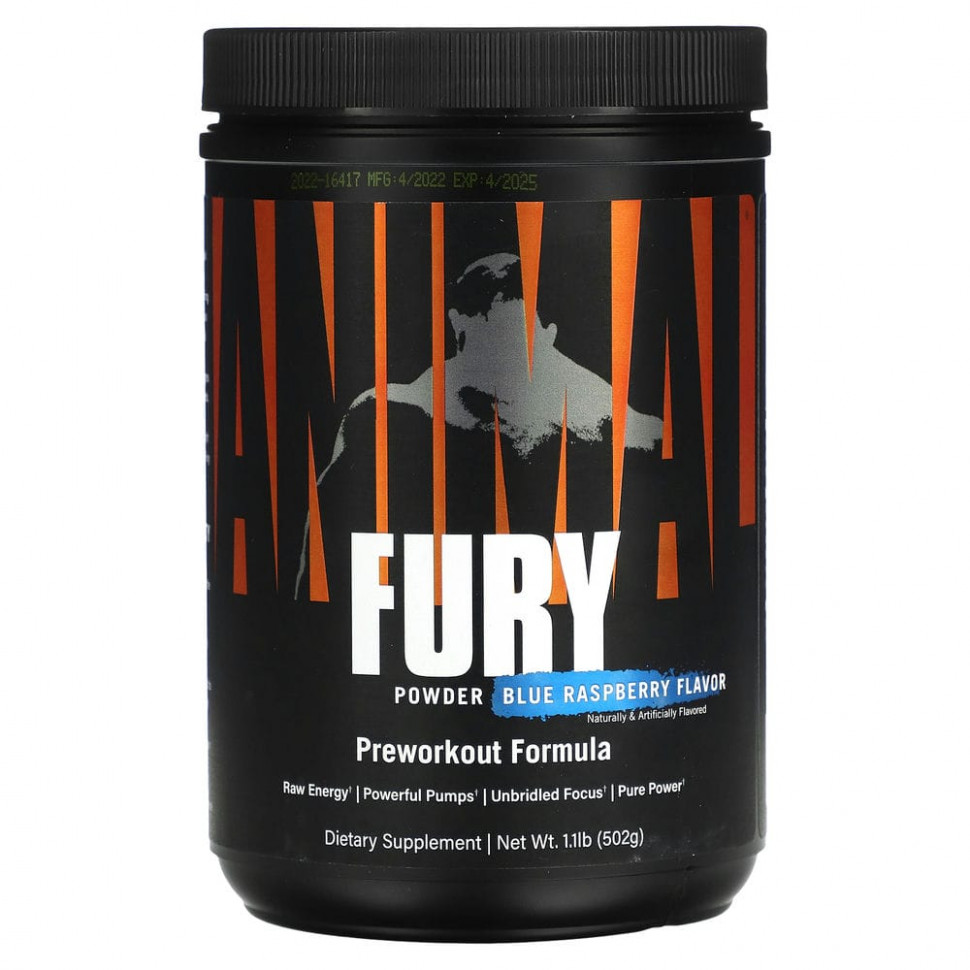   (Iherb) Animal,  Fury,  , 502  (1,1 )    -     , -, 