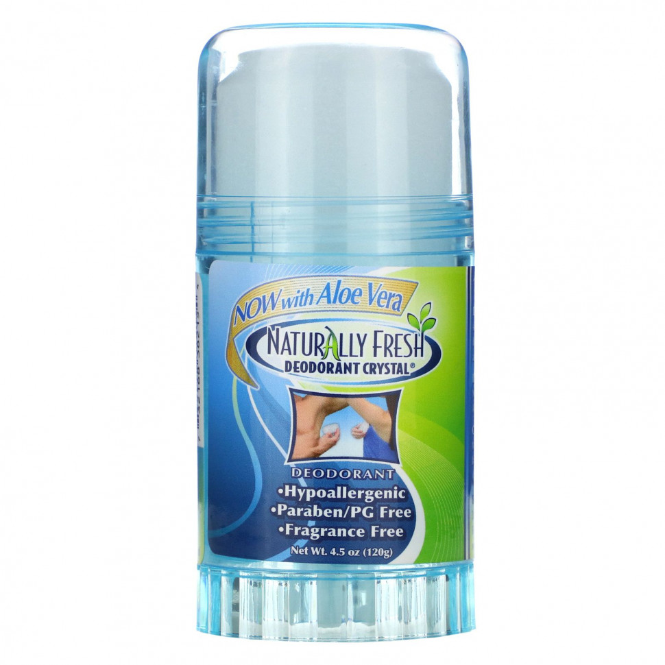 ���� ������ (Iherb) Naturally Fresh, Naturally Fresh, Deodorant Crystal, ����������, ��� �������, 120 � (4,5 �����), ������ �� 1230 ���