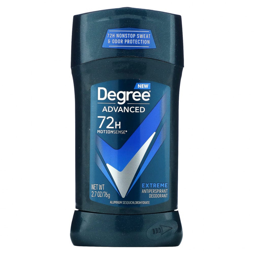   (Iherb) Degree, Advanced 72 Hour MotionSense, -, Extreme, 76  (2,7 )    -     , -, 