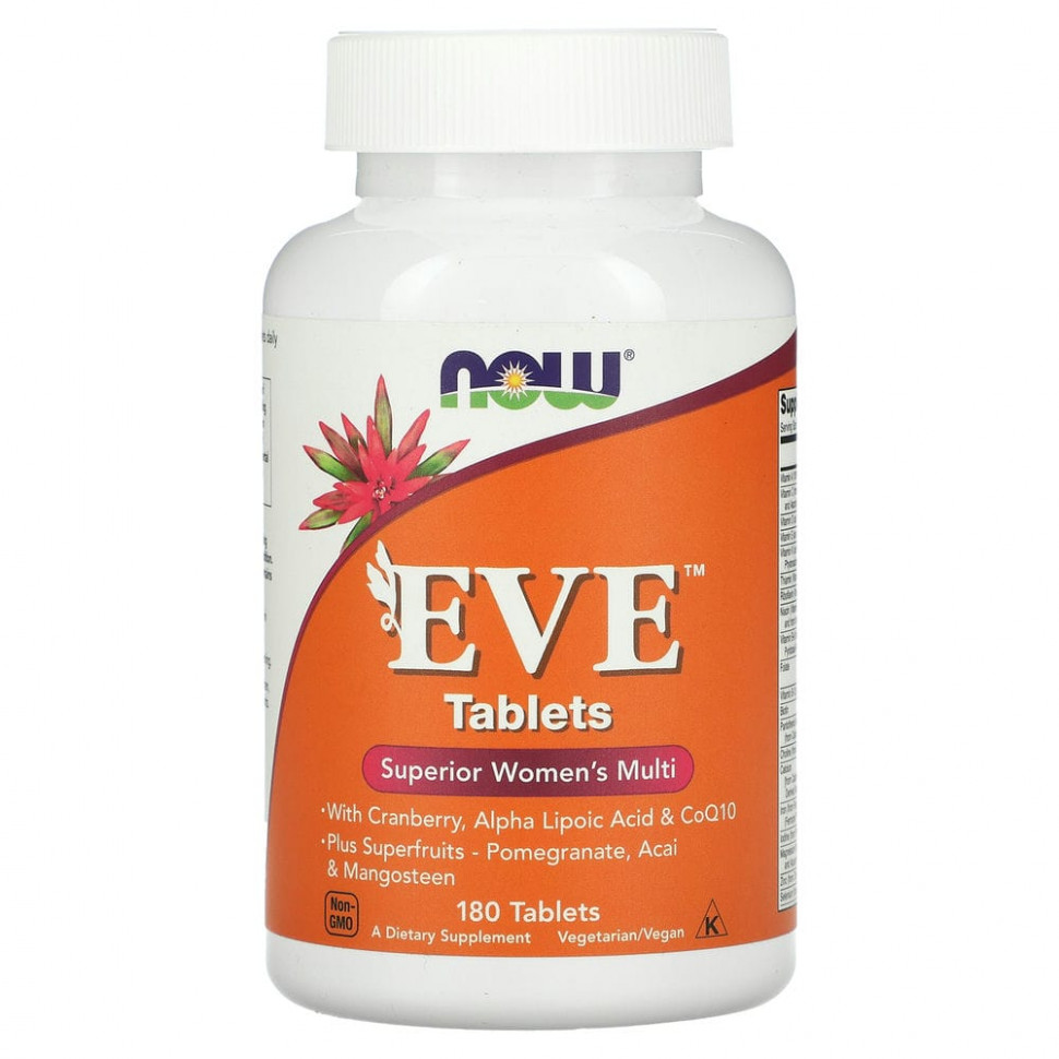   (Iherb) NOW Foods,  Eve,     , 180     -     , -, 