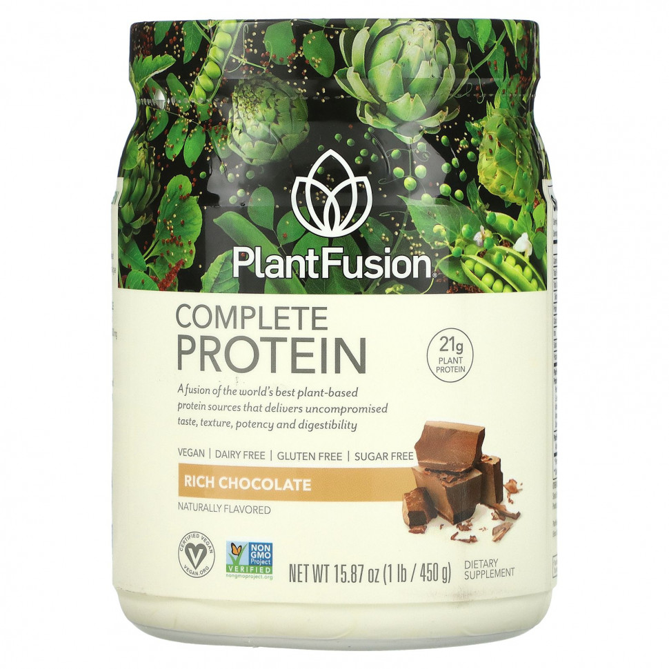 ���� ������ (Iherb) PlantFusion, ������������������ �������, ����������� ����������� ������, 1 �. (450 �), ������ �� 5560 ���