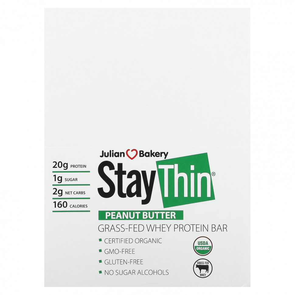   (Iherb) Julian Bakery, Stay Thin,      ,  , 12   59,7  (2,1 )    -     , -, 