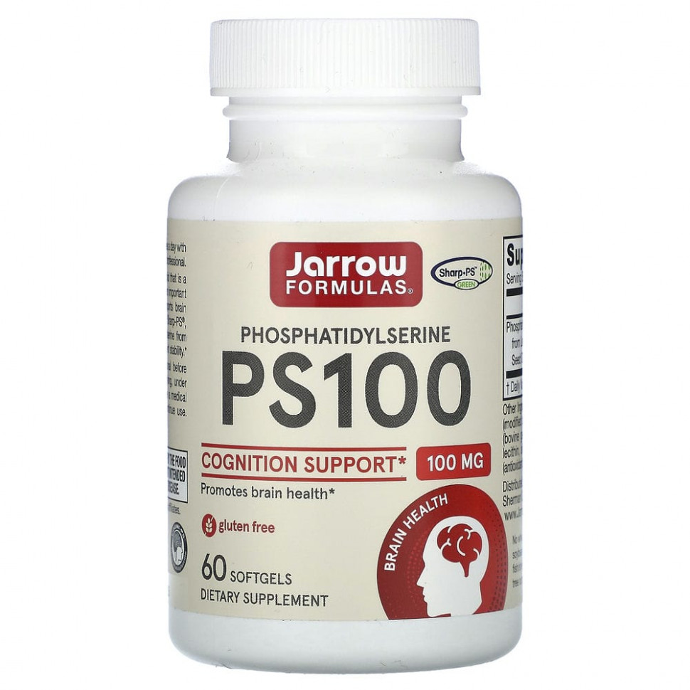 ���� ������ (Iherb) Jarrow Formulas, PS 100, ���������������, 100 ��, 60 ������, ������ �� 5260 ���