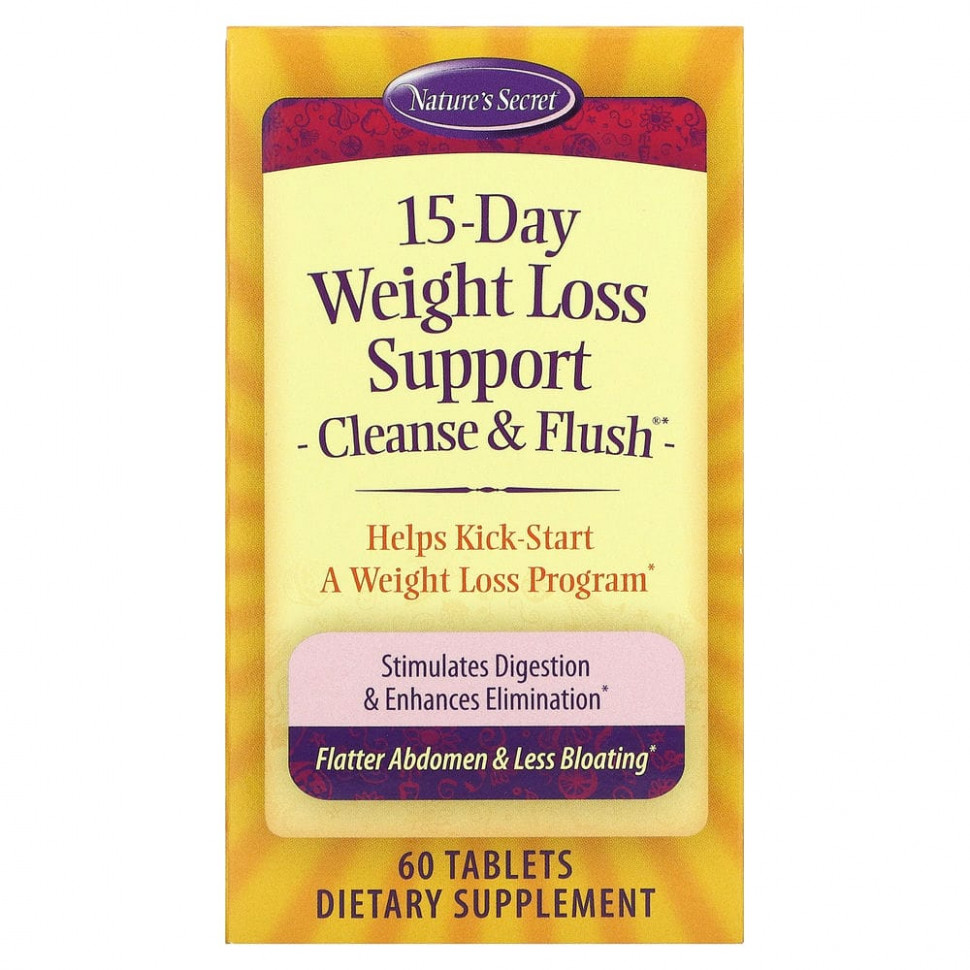   (Iherb) Nature's Secret, Cleanse & Flush,    15 , 60     -     , -, 