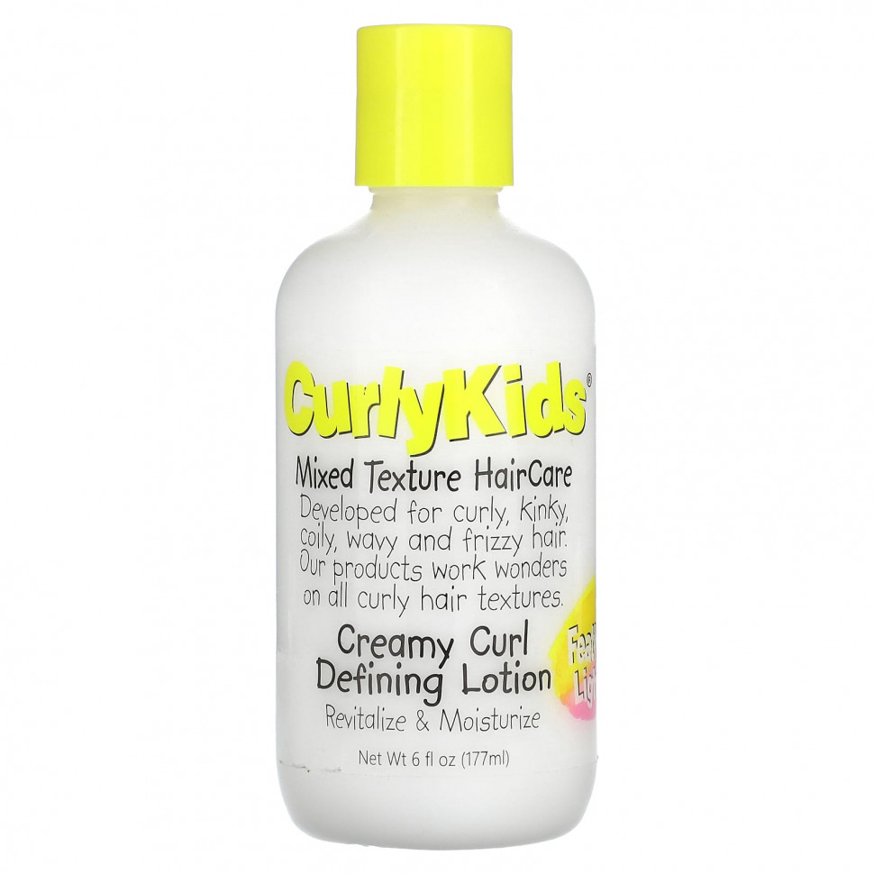   (Iherb) CurlyKids, Creamy Curl Defining Lotion,  , 177  (6 . )    -     , -, 