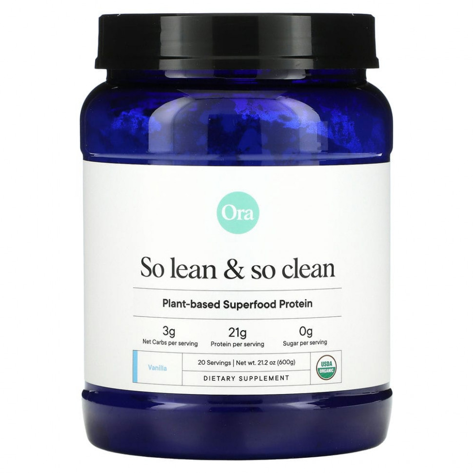   (Iherb) Ora, So Lean & So Clean,    , , 600  (21,2 )    -     , -, 