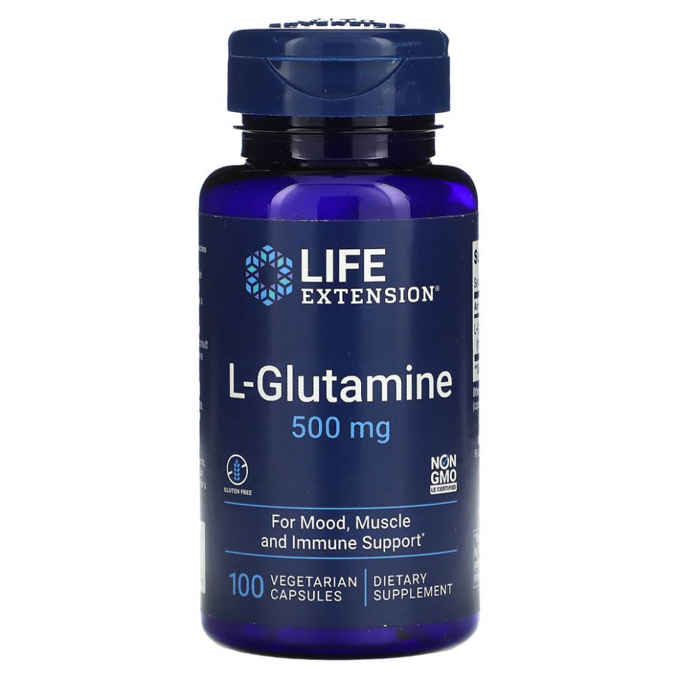   (Iherb) Life Extension, L-, 500 , 100      -     , -, 