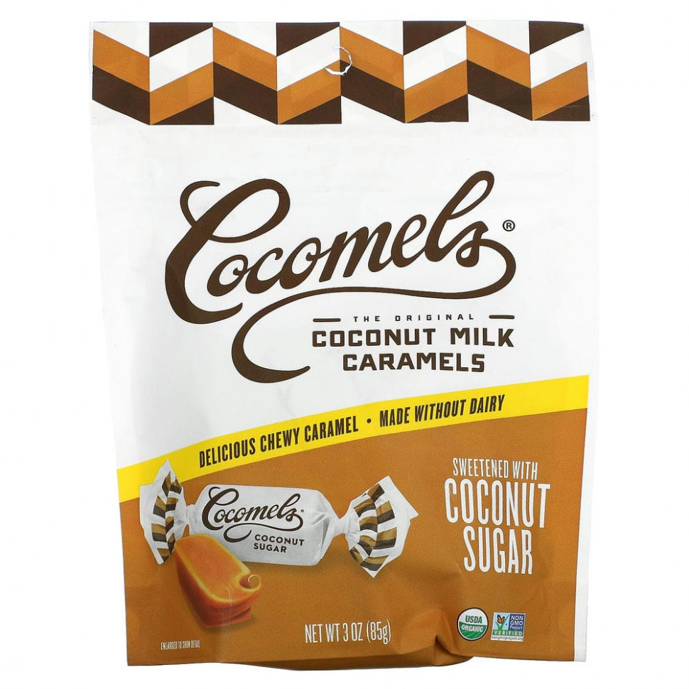���� ������ (Iherb) Cocomels, ������������ �������� �� ���������� ������ � ��������� �������, 85 � (3 �����), ������ �� 1040 ���
