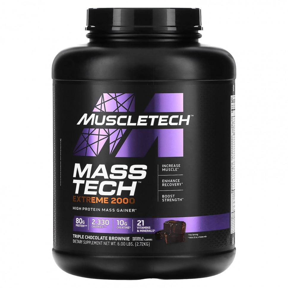   (Iherb) MuscleTech, Mass Tech Extreme 2000,    , 2,72  (6 )    -     , -, 