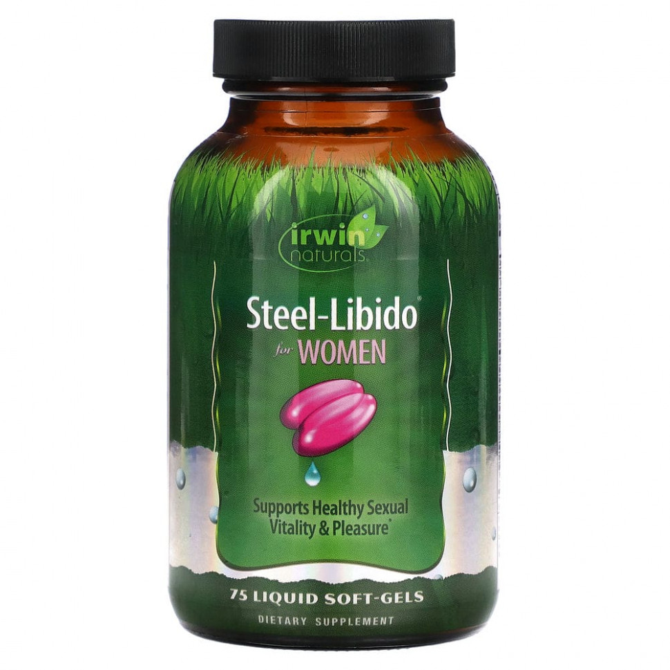 ���� ������ (Iherb) Irwin Naturals, Steel-Libido ��� ������, 75 ������� ������, ������ �� 5060 ���