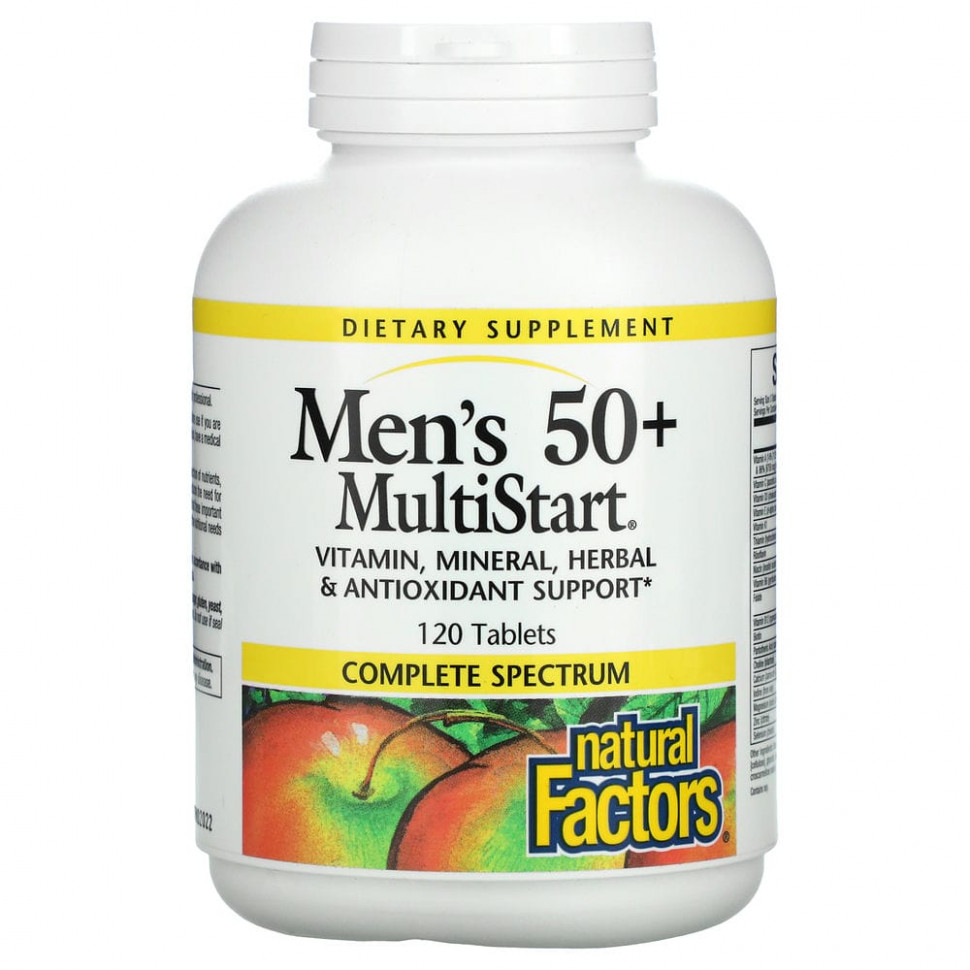   (Iherb) Natural Factors, MultiStart,     50 , 120     -     , -, 