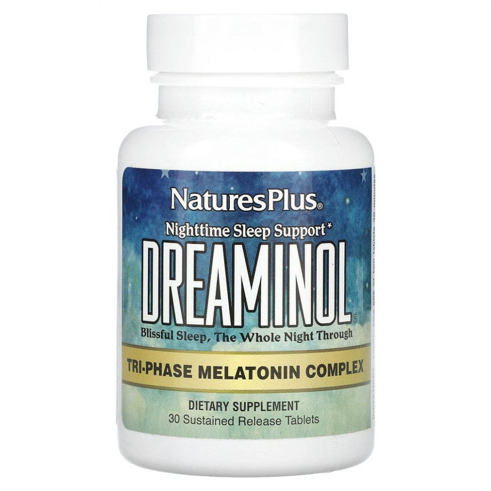   (Iherb) NaturesPlus, Dreaminol, 30        -     , -, 