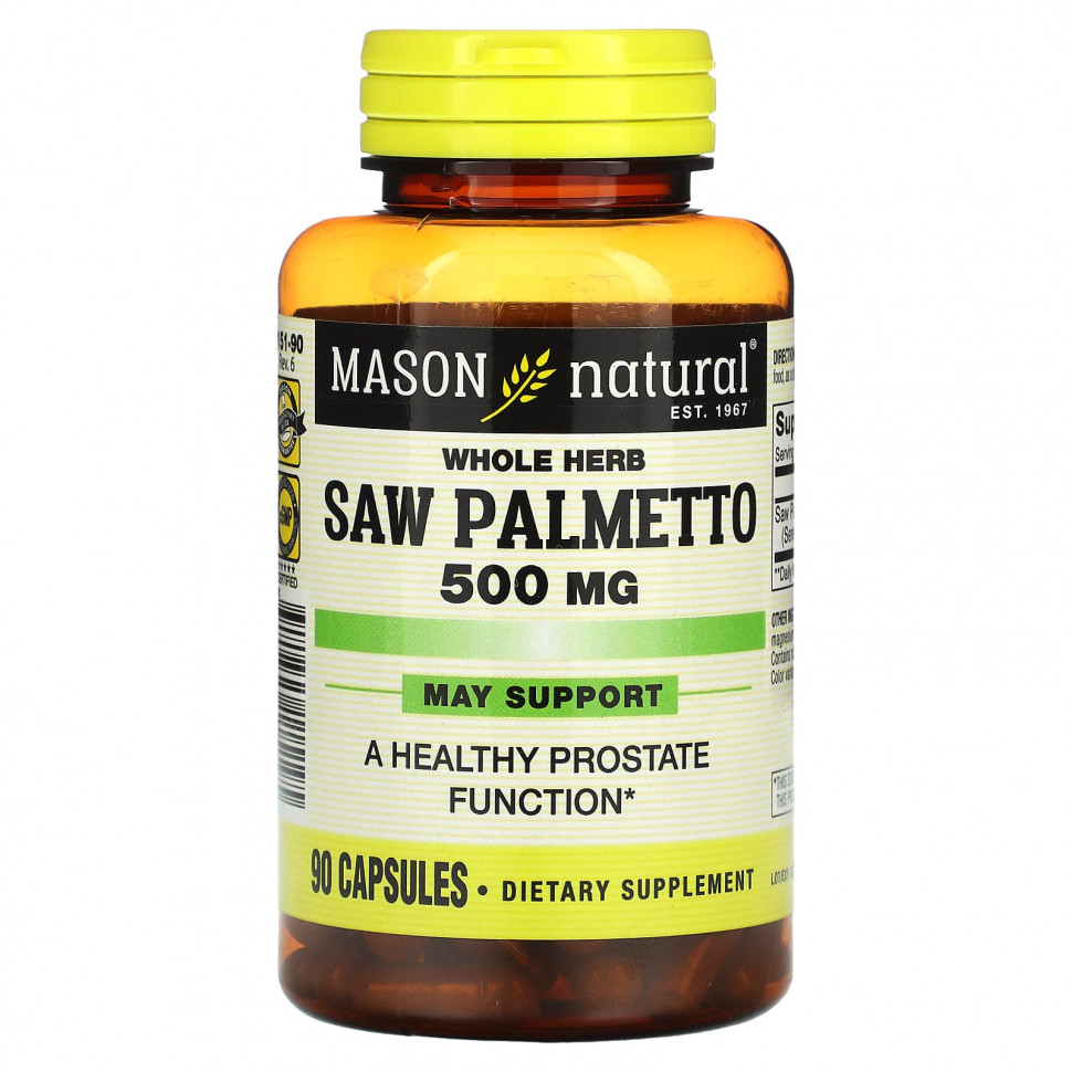 ���� ������ (Iherb) Mason Natural, ������� ����� �������, 500 ��, 90 ������, ������ �� 1870 ���