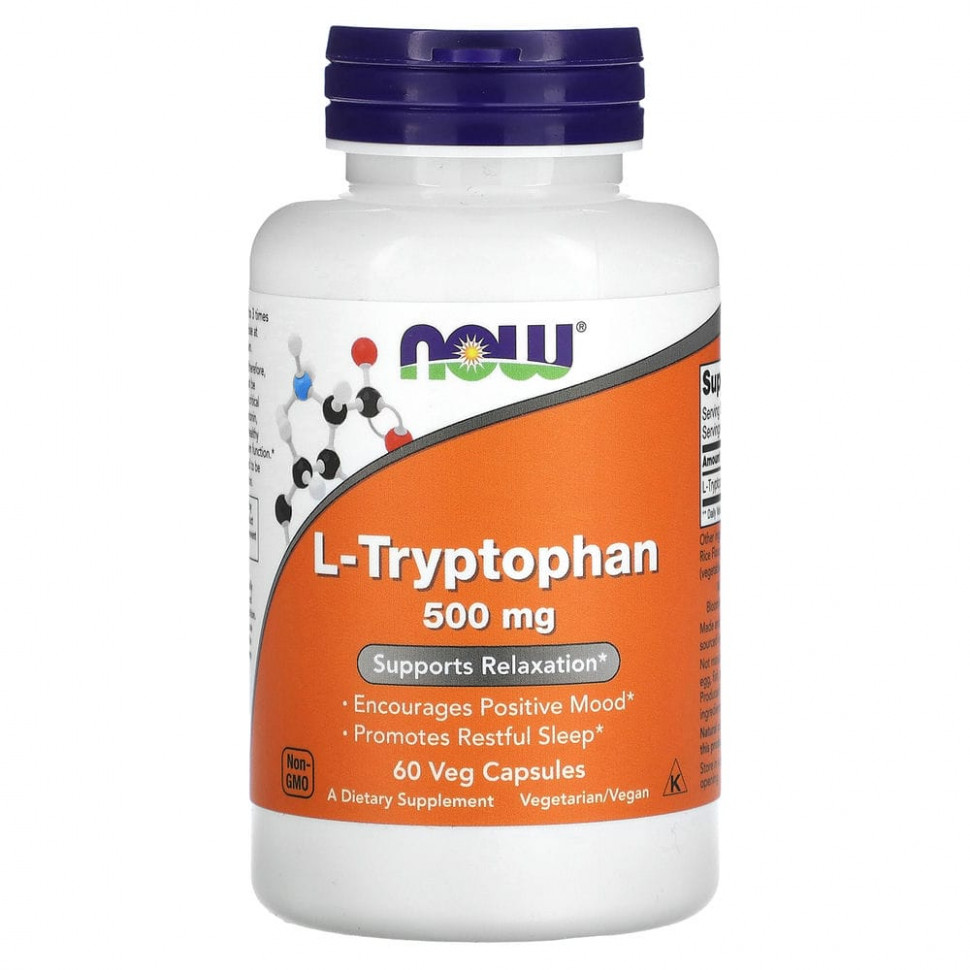   (Iherb) NOW Foods, L-, 500 , 60      -     , -, 