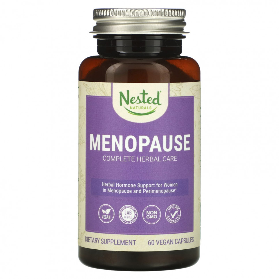   (Iherb) Nested Naturals, Menopause Complete Herbal Care, 60      -     , -, 