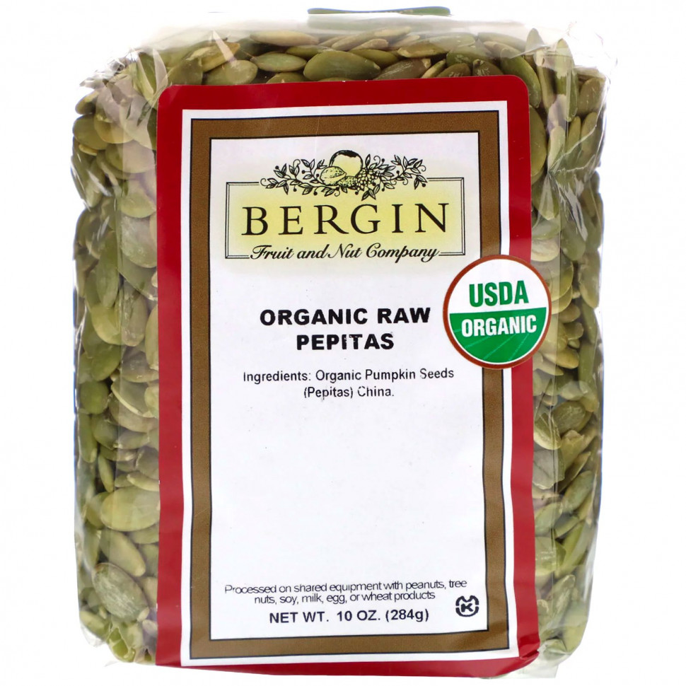���� ������ (Iherb) Bergin Fruit and Nut Company, ������������ ����� ��������� �������, 284 � (10 �����), ������ �� 1950 ���