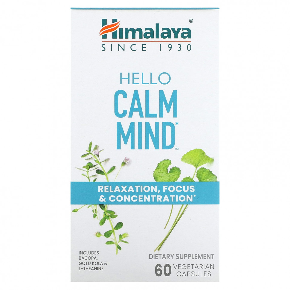   (Iherb) Himalaya, Hello Calm Mind, 60      -     , -, 