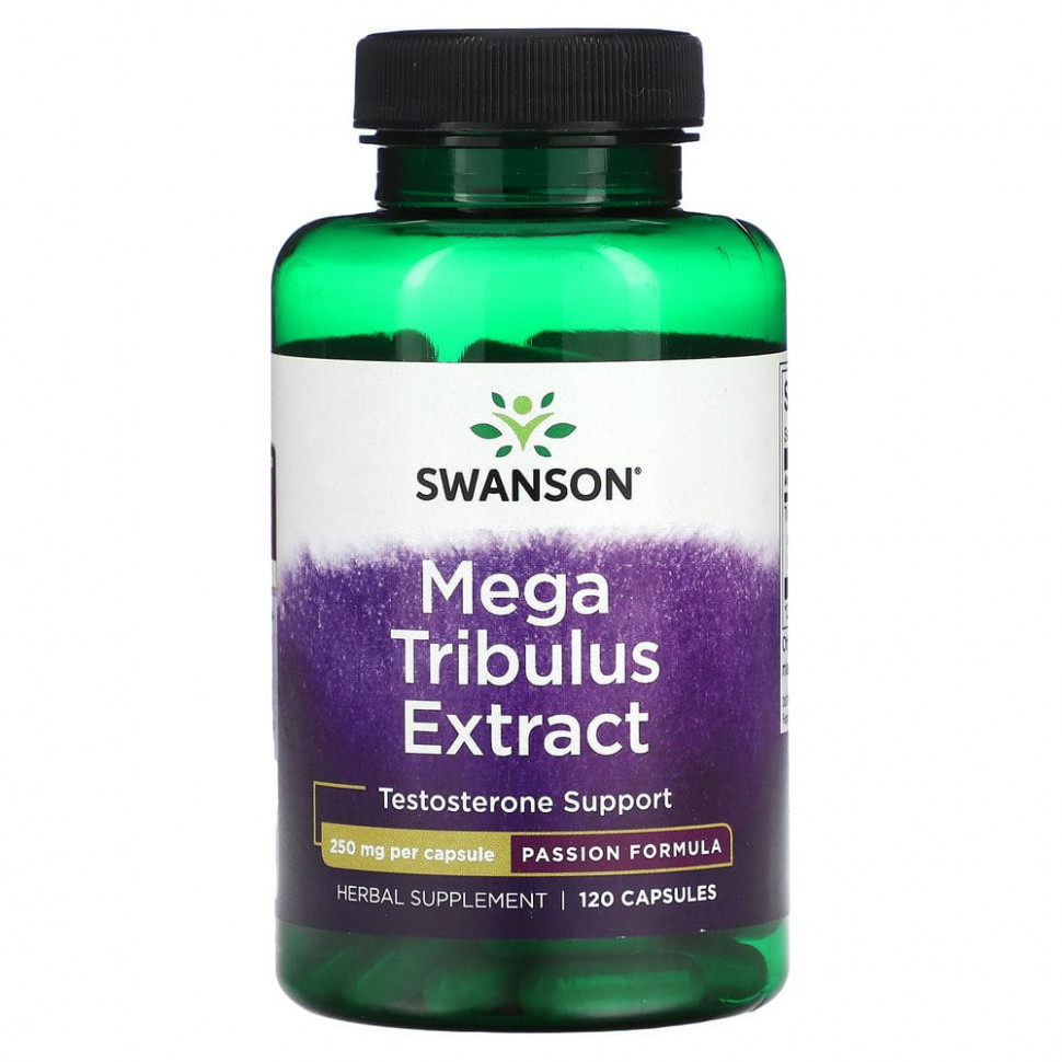   (Iherb) Swanson,  Mega Tribulus, 250 , 120     -     , -, 