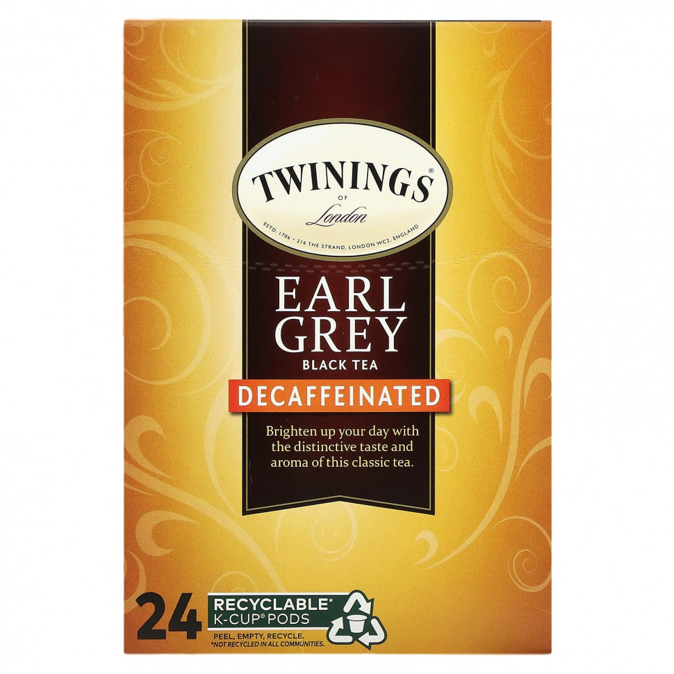   (Iherb) Twinings,   Earl Grey,  , 24 ,  3,2  (0,11 )    -     , -, 