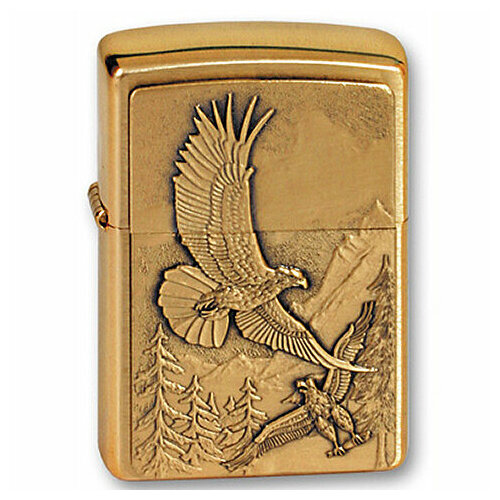   Eagles  . Brushed Brass  Zippo 20854 GS   -     , -, 