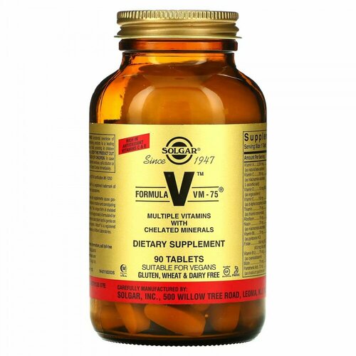  Solgar, Formula V, VM-75,     , 90    -     , -, 