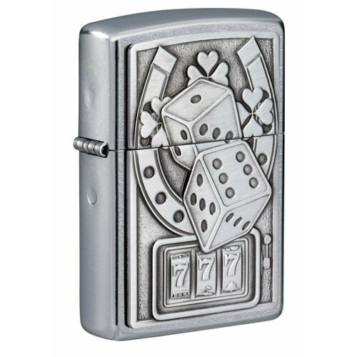   ZIPPO Lucky 7   Street Chrome, /, , 38x13x57 ,   8782 