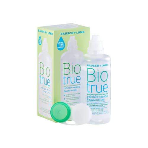 ���� ������� Bausch & Lomb Biotrue �������������, � �����������, 120 ��, 1 ��., ������ �� 326 ���