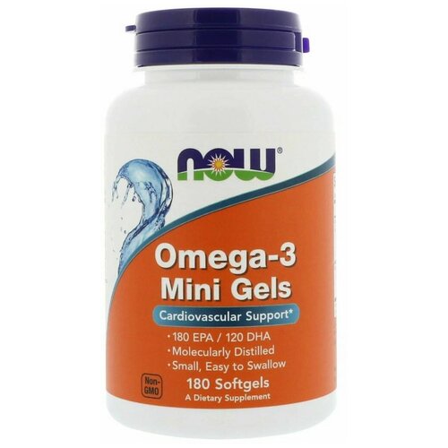  Omega-3 Mini Gels ., 200 , 180 .   -     , -, 