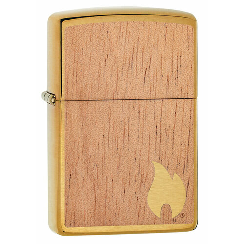   Zippo 29901  WOODCHUCK USA Flame Brushed Brass   -     , -, 