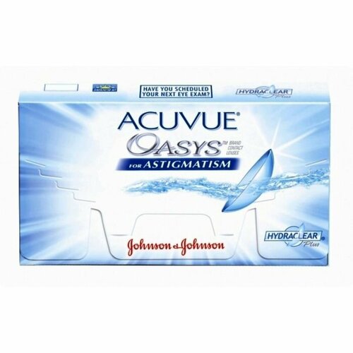    ACUVUE OASYS For Astigmatism with Hydraclear Plus, 6 ., R 8,6, D -6,5,CYL:-2,25,A:110   -     , -, 