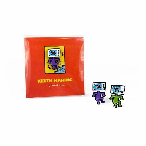 ���� ������ ������������� / Little Pins / Keith Haring - TV Head Man / ������� / ���������, ������ �� 749 ���
