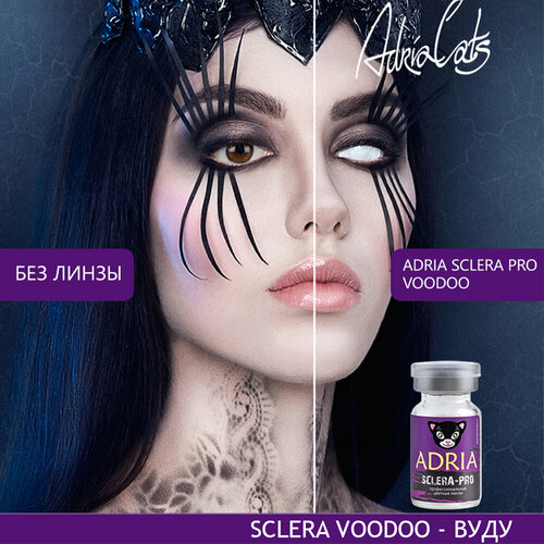 ���� ���������� ����� ADRIA Sclera-Pro, 1 ��., R 8,6, D 0, voodoo, ������ �� 3470 ���