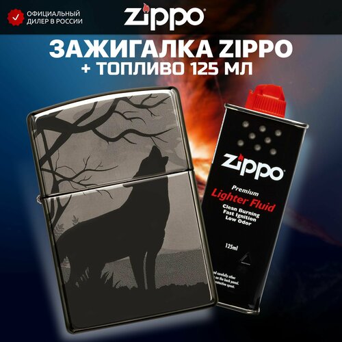    ZIPPO 49188 Wolves +     125    -     , -, 