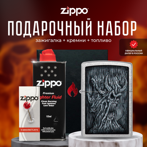   ZIPPO   (   Zippo 48681 Evil Tree Design +  +  125  )   -     , -, 