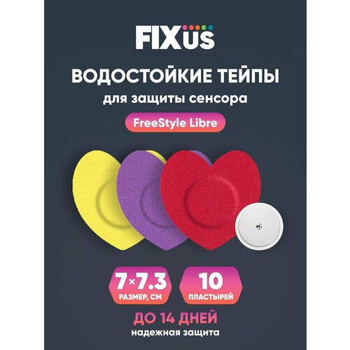 ���� ����������� ����������� ����� (��������) ��� ������ ������� Freestyle Libre (�������� �����). ������ 7 �� 7,5 ��, ������� ����, 10 ���������, ������ �� 810 ���