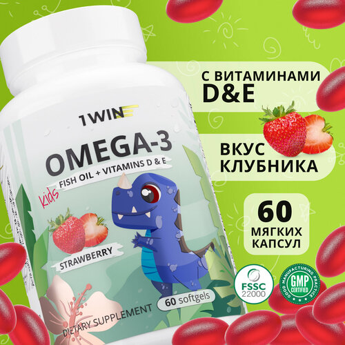    3  1WIN Omega-3   ,    3 (D)  ,   , 60 ,   452 